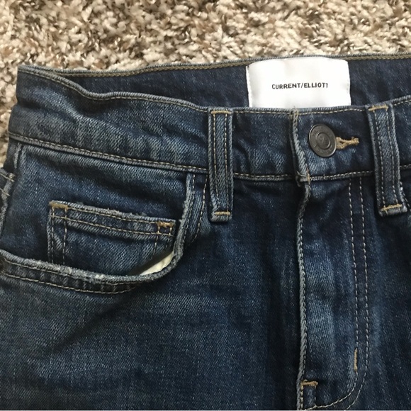 Current/Elliot Distressed Skinny Jeans - Picture 5 of 9